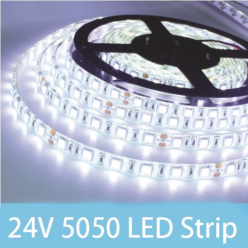 LED Light Strip 24V Waterproof 5050 Patch Bare Board Flexible Light ...