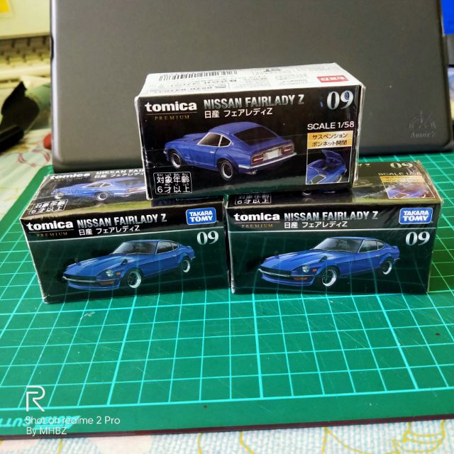 TOMICA PREMIUM 09 - Nissan Fairlady Z 240Z 1/58 | Modello Diecast TOMY Auto Nuova - Foto 3