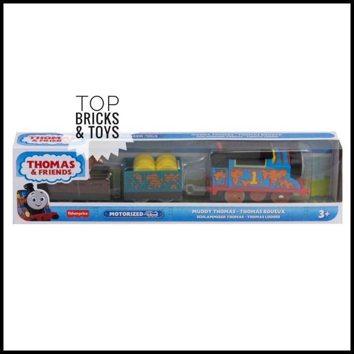 Mattel, Thomas & Friends Motorized - Muddy Thomas | Shopee Malaysia