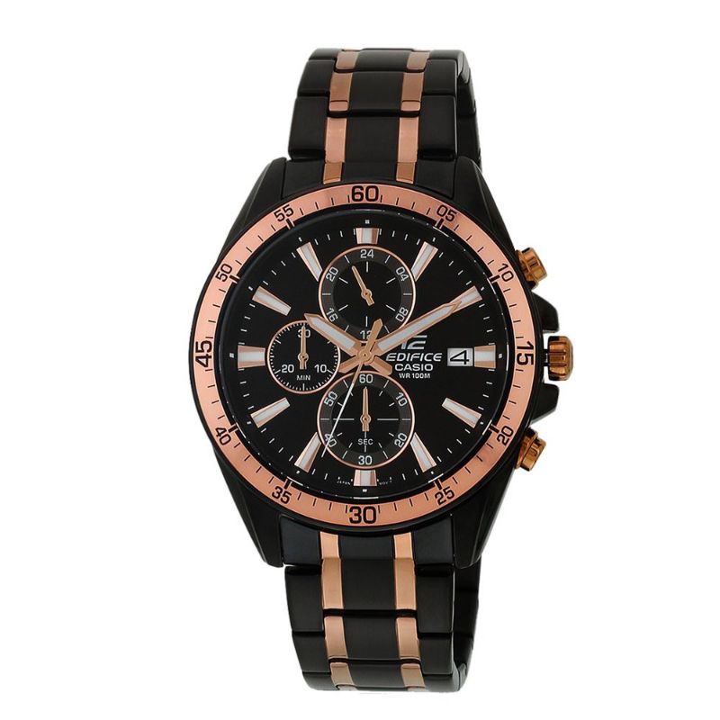 Edifice rose gold hot sale