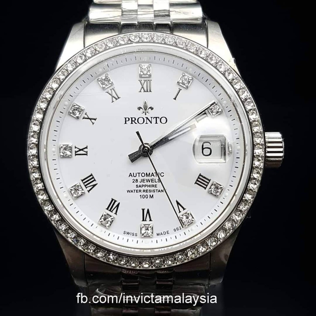 Pronto Swiss made Automatic datejust watch