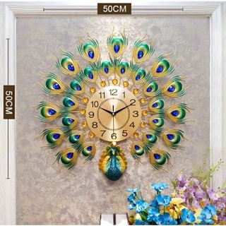 New Design European Fancy Makeup European Style Peacock Wall Clock - China  Wall Clock and Home Decoration price