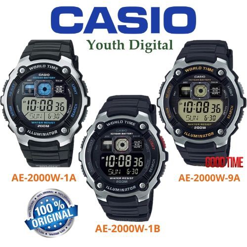 casio ae2000w manual