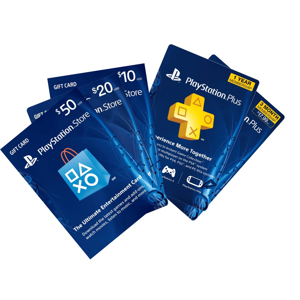 Playstation Plus Membership Card - United States (US)