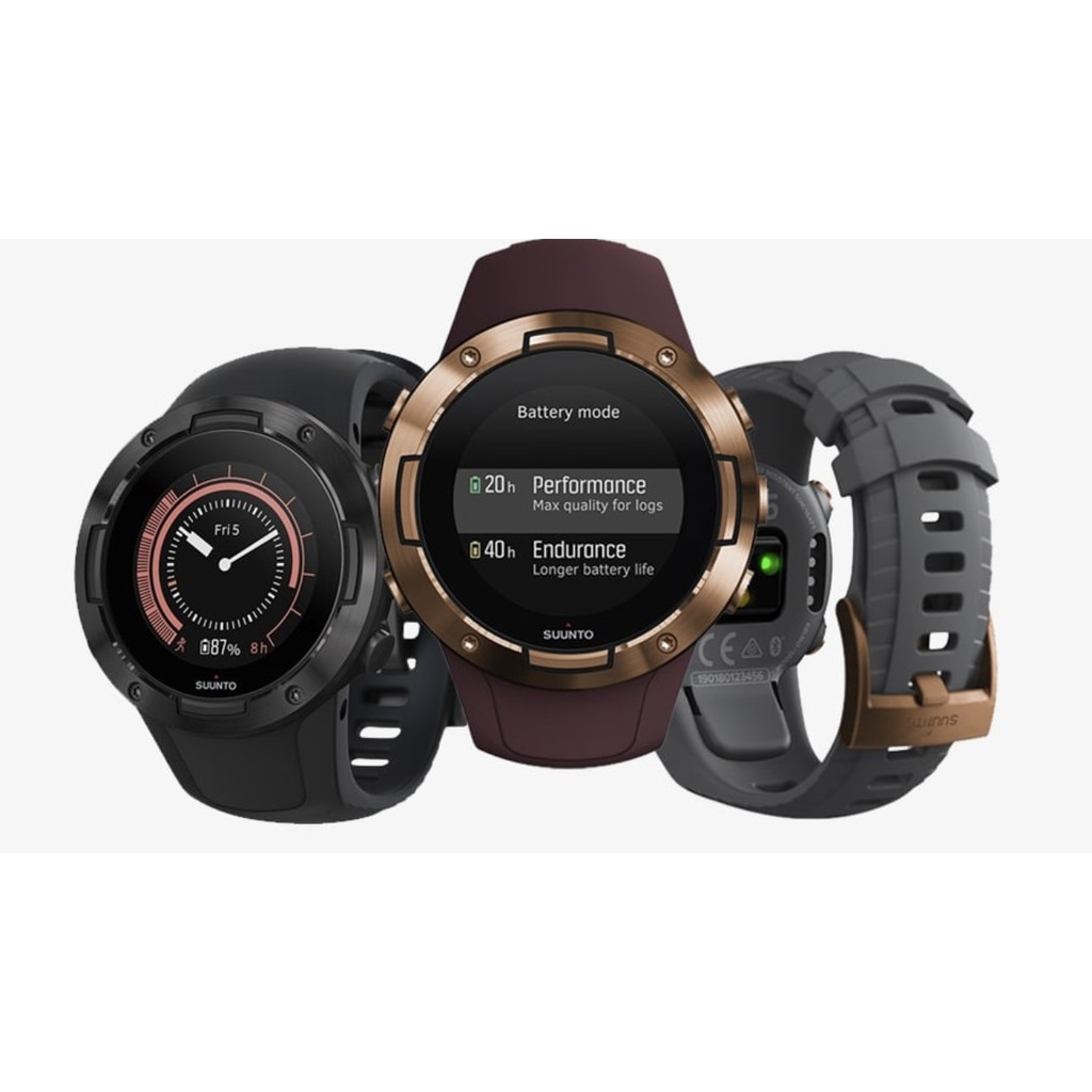 Suunto 5 GPS Sports Watch Wrist HR Long Battery Life Activity