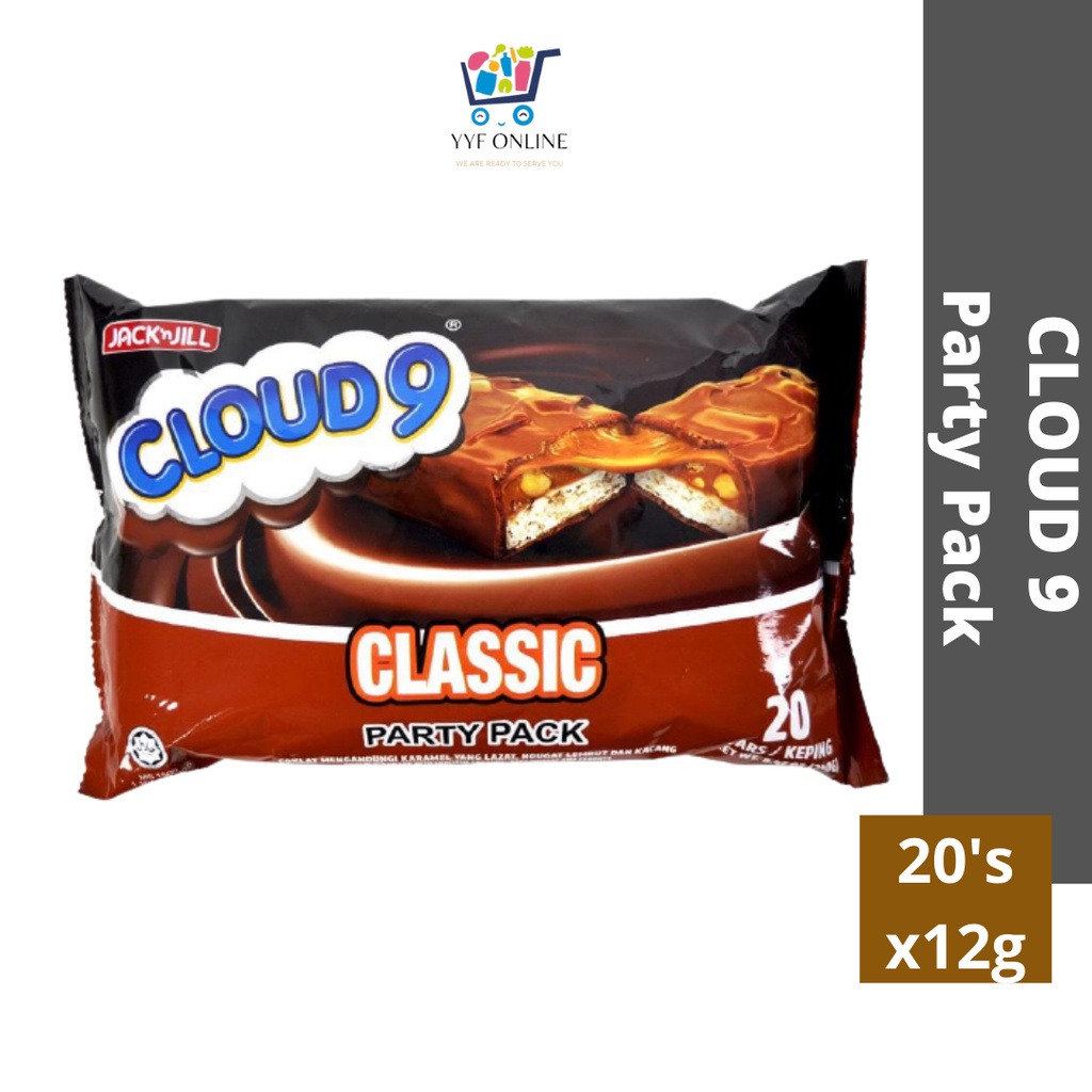 Cloud 9 Classic Party Pack Chocolate Bar - Pantry Express Online Store
