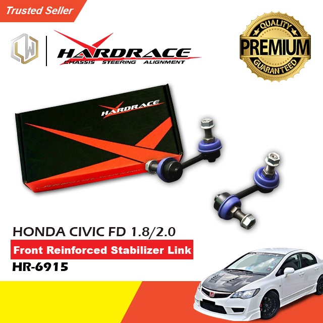 Honda Civic FD 1.8 / 2.0 (2006-2011) - Hardrace Front Reinforced ...