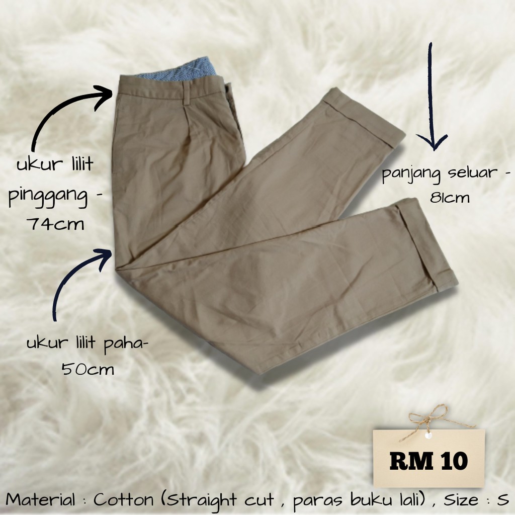 PRELOVED I PANTS (PARAS BUKU LALI) | Shopee Malaysia
