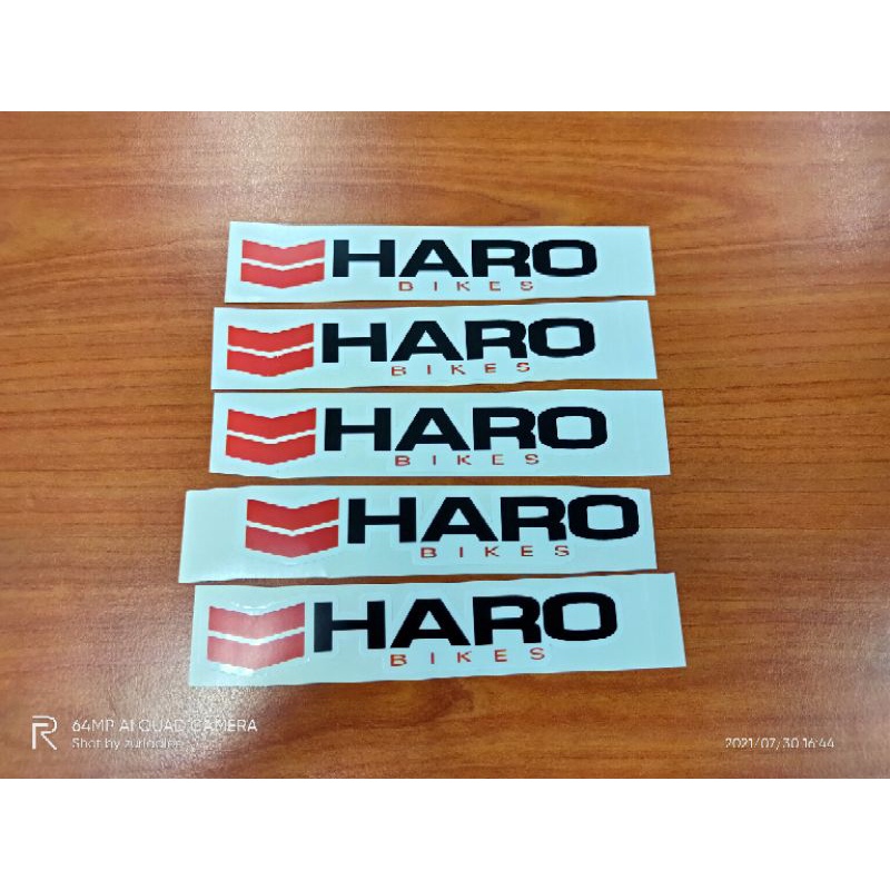 Haro bmx clearance stickers