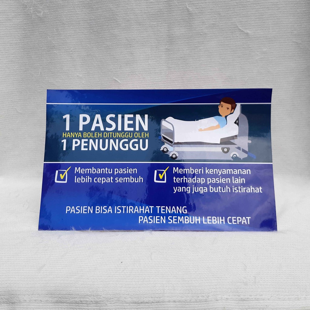 Patient Waiting Sticker: 1 Patient 1 Waiting, Vinyl Sticker with Glossy ...