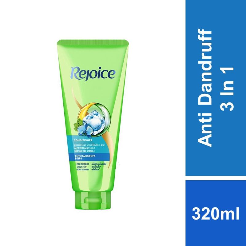 Rejoice Conditioner Anti Dandruff 3 in 1 (320ml) Shopee Malaysia