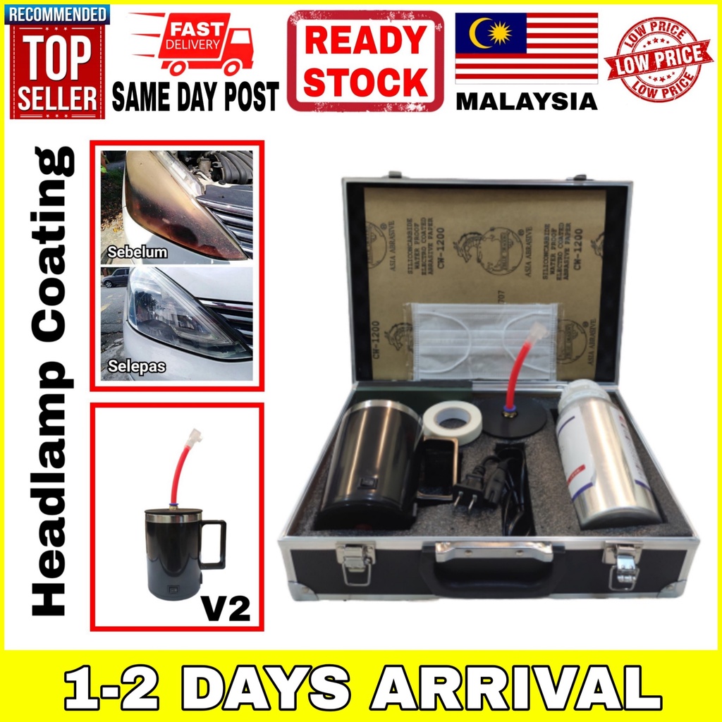 Headlamp Coating Nano Coating Car Coating Lampu Headlight Restoration