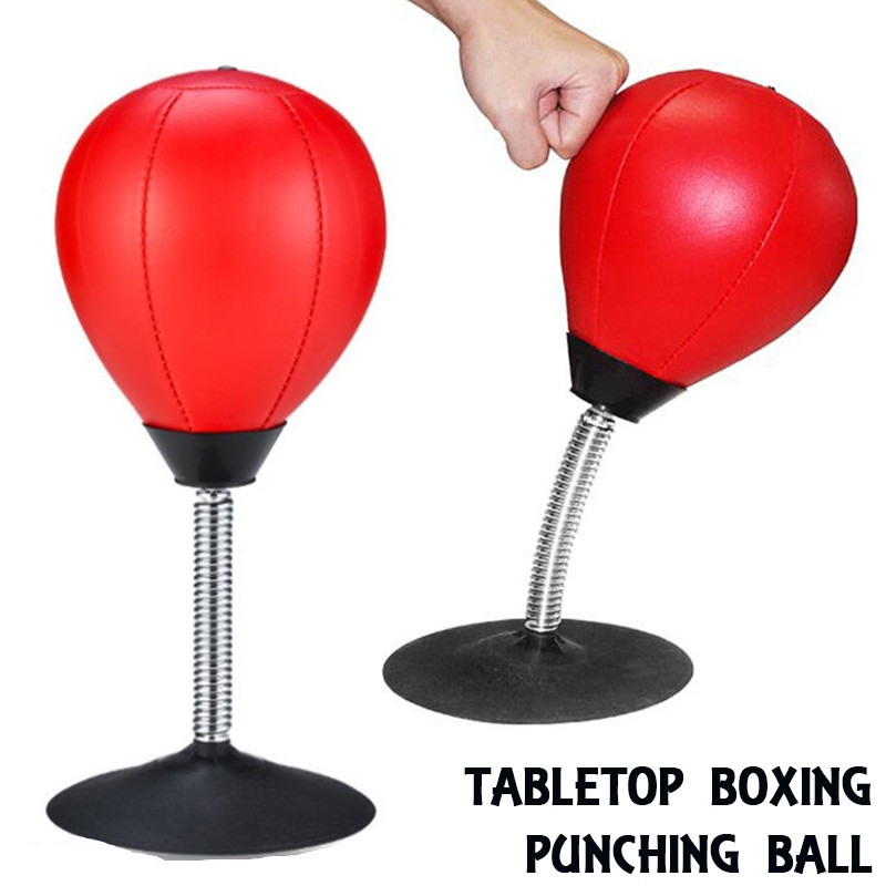 Stress Release Desktop Punching Ball, Tabletop Boxing Punching Bag 