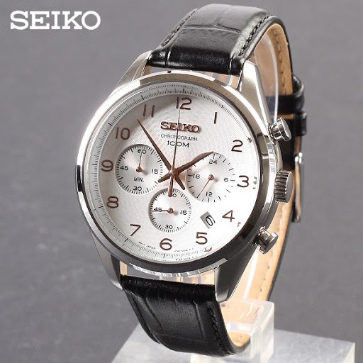 Seiko Men s Chronograph Date Quartz Watch SSB227P1 Shopee Malaysia