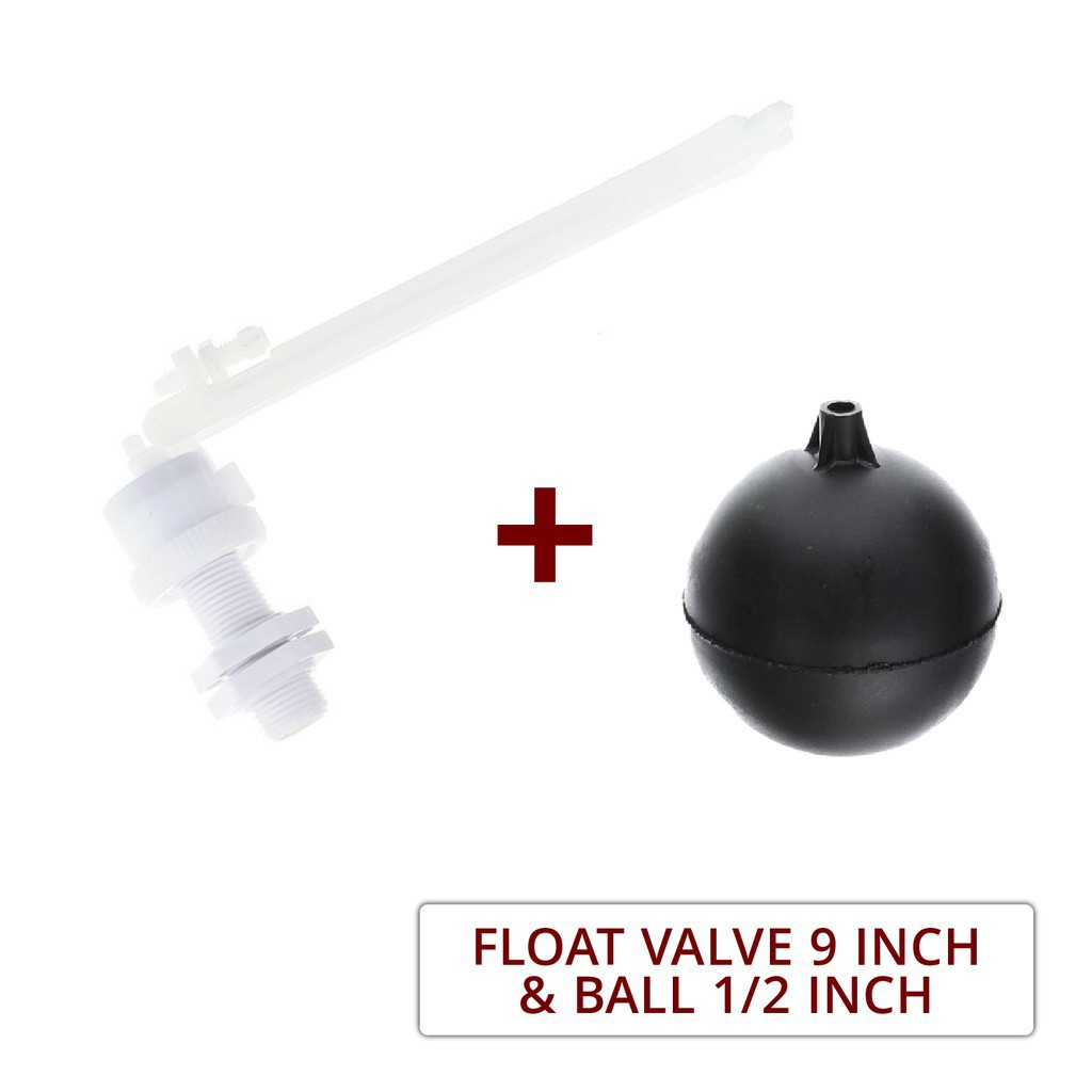 9'' Toilet Cistern PVC Float Valve Float valve + ball set pelampung bola tangki Shopee Malaysia
