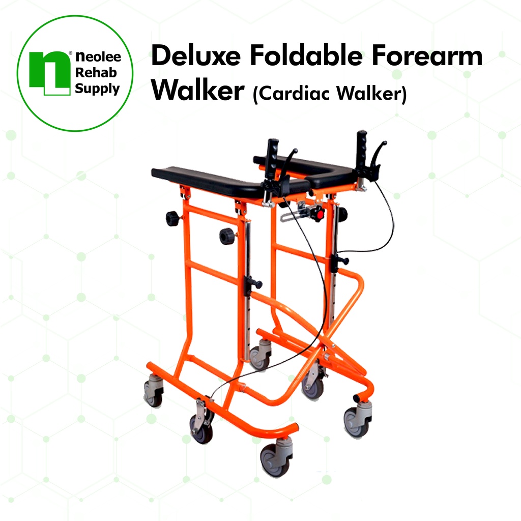 Neolee Deluxe Foldable Forearm Walker (Cardiac Walker) | Shopee Malaysia