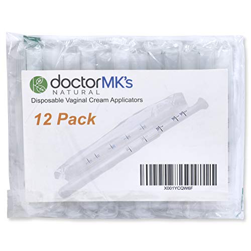 Vaginal Applicators (12-Pack) Disposable, Individually Wrapped by ...