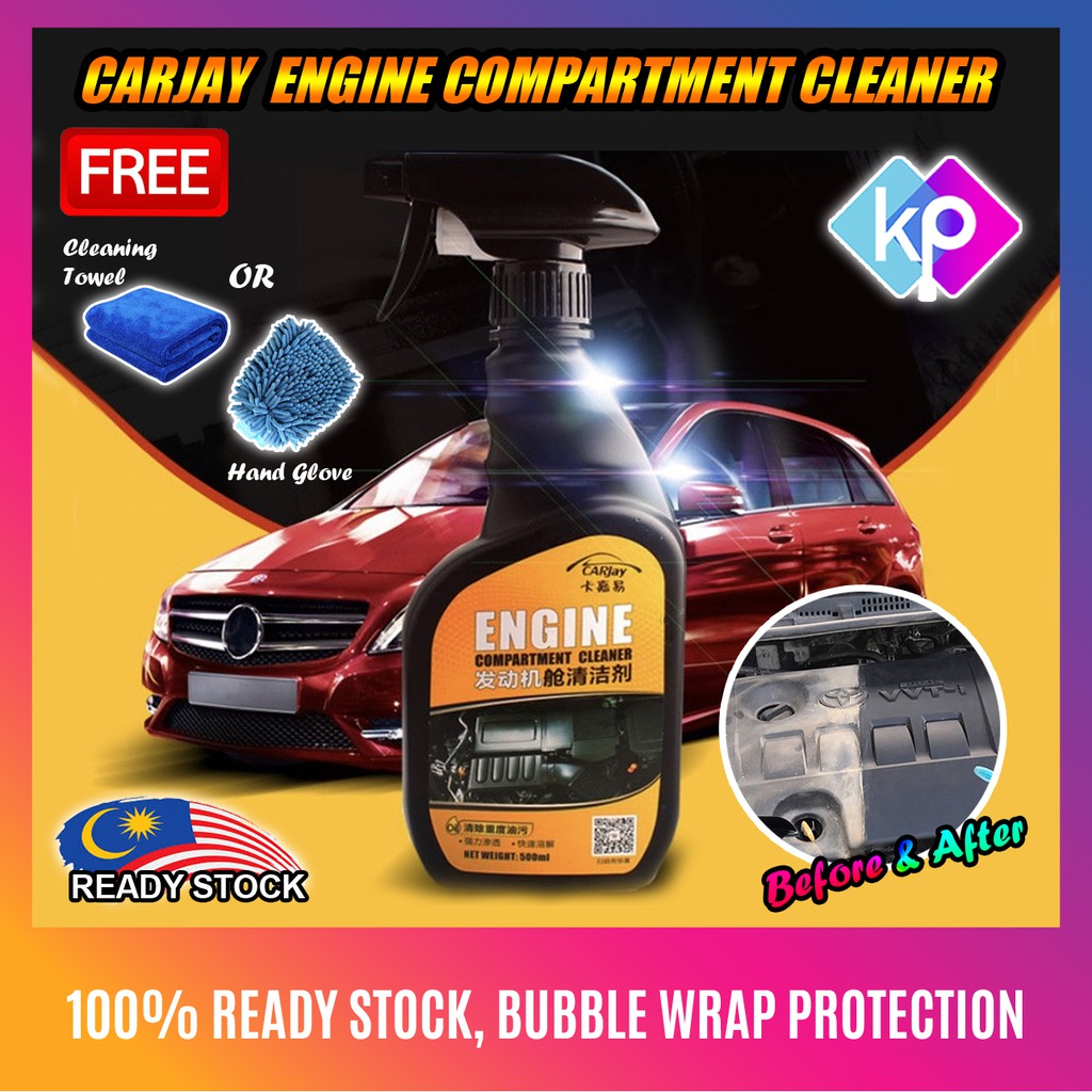 🔥Ready stock🔥 CarJay Engine Compartment Cleaner Pencuci Enjin Oil