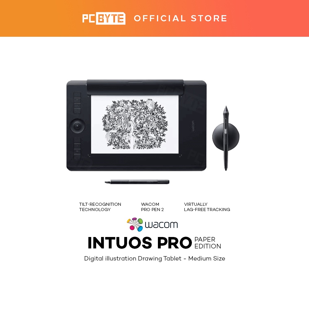 Wacom Intuos Pro Medium PTH-660 Digital Drawing Tablet - (Normal/Paper  Edition) | Shopee Malaysia