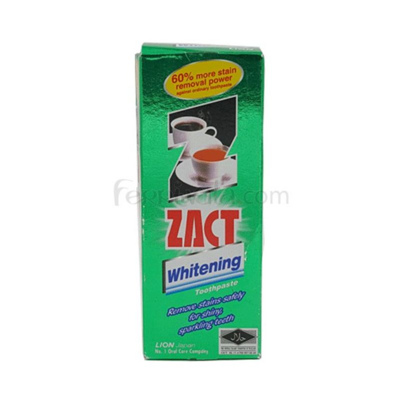 Zact whitening shop toothpaste