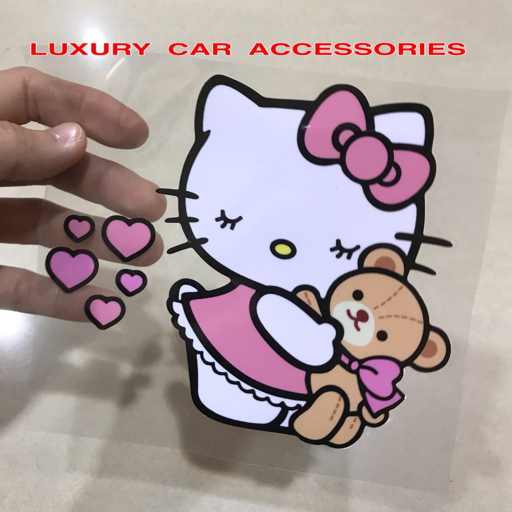 HELLO KITTY CAR STICKER | Shopee Malaysia