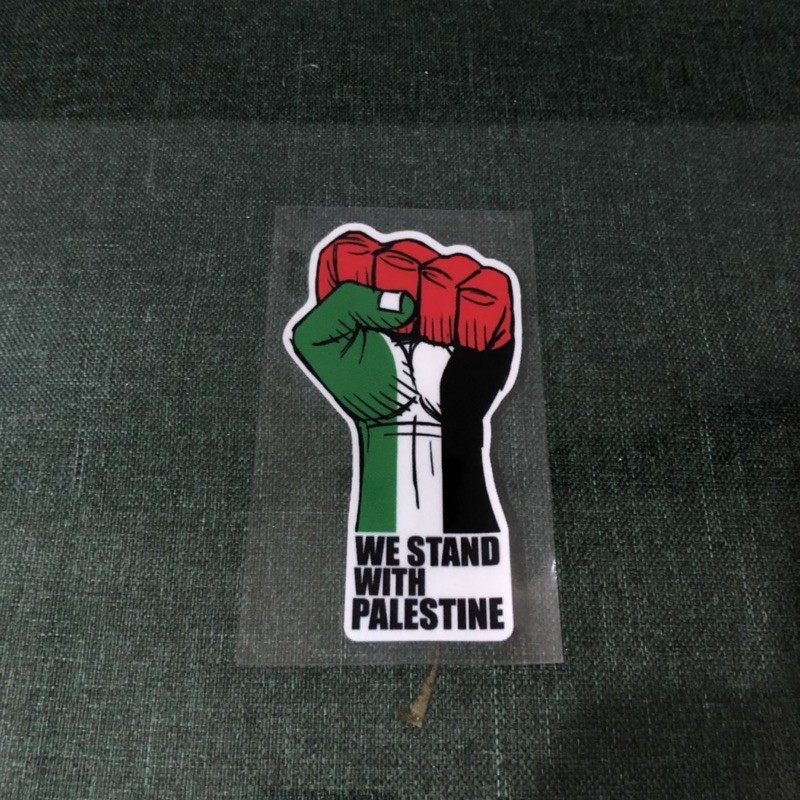 Wd121 We Stand With Palestine Sticker Cermin Kereta Shopee Malaysia