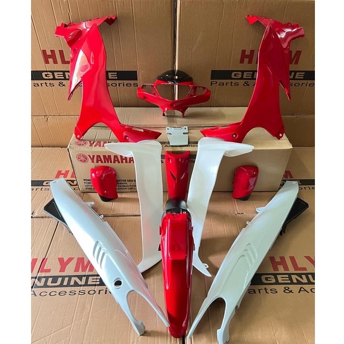 Y125ZR (VRC1/BWC1) COVER SET 100 ORIGINAL YAMAHA 5XKF0000P4 ( NO