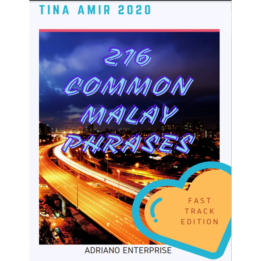 216 Malay Common Phrases (READ DESCRIPTION) | Shopee Malaysia