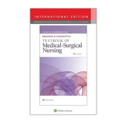 Clinical Handbook For Brunner & Suddarth's Textbook Of Medical-Surgical ...