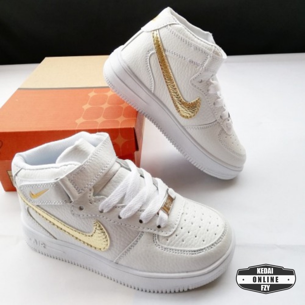 Air Force Kasut Nike Gold Buy Nike Air Force High Online With Best