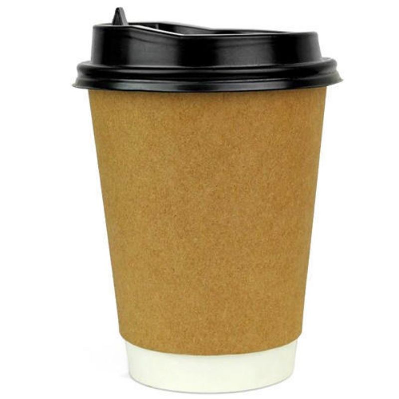Double Wall Paper Hot Cup 8oz & 12oz (50pcs perpack) | Shopee Malaysia