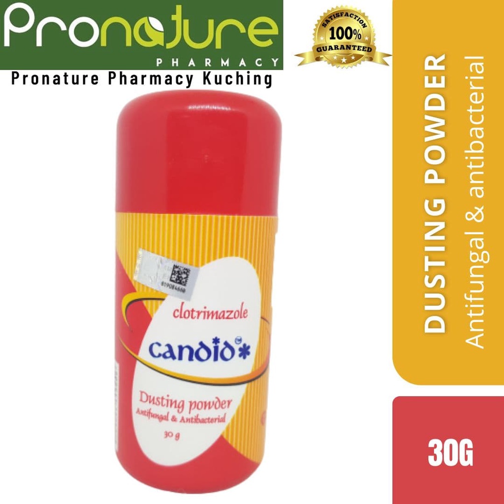 CANDID DUSTING POWDER ANTIFUNGAL & ANTIBACTERIAL 30G Shopee Malaysia