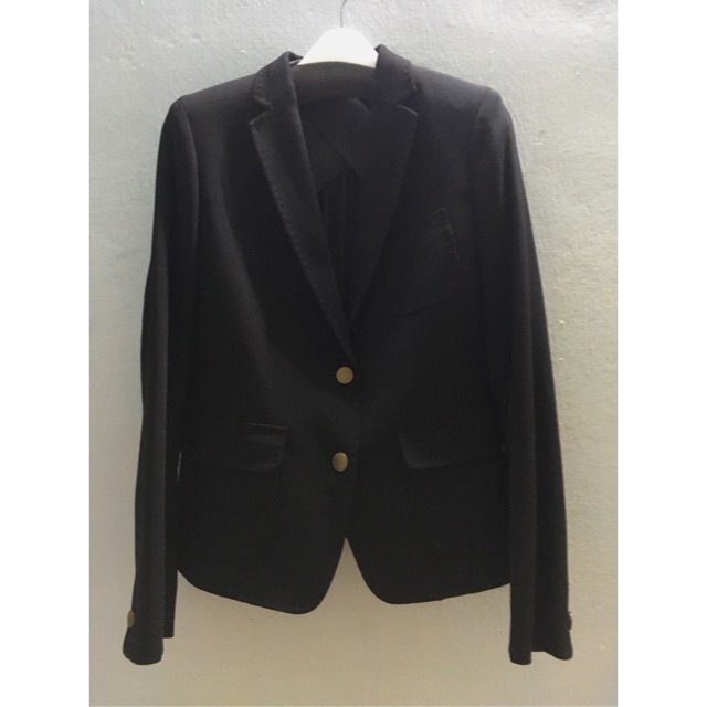 Preowned Uniqlo Women Stretch Jacket Blazer Shopee Malaysia