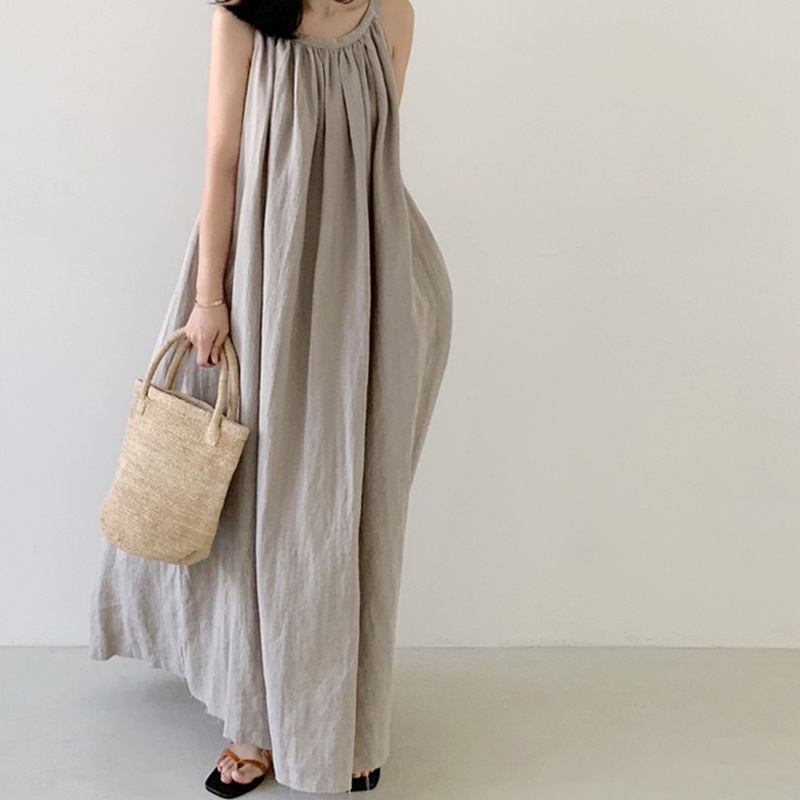 Muji hotsell linen dress