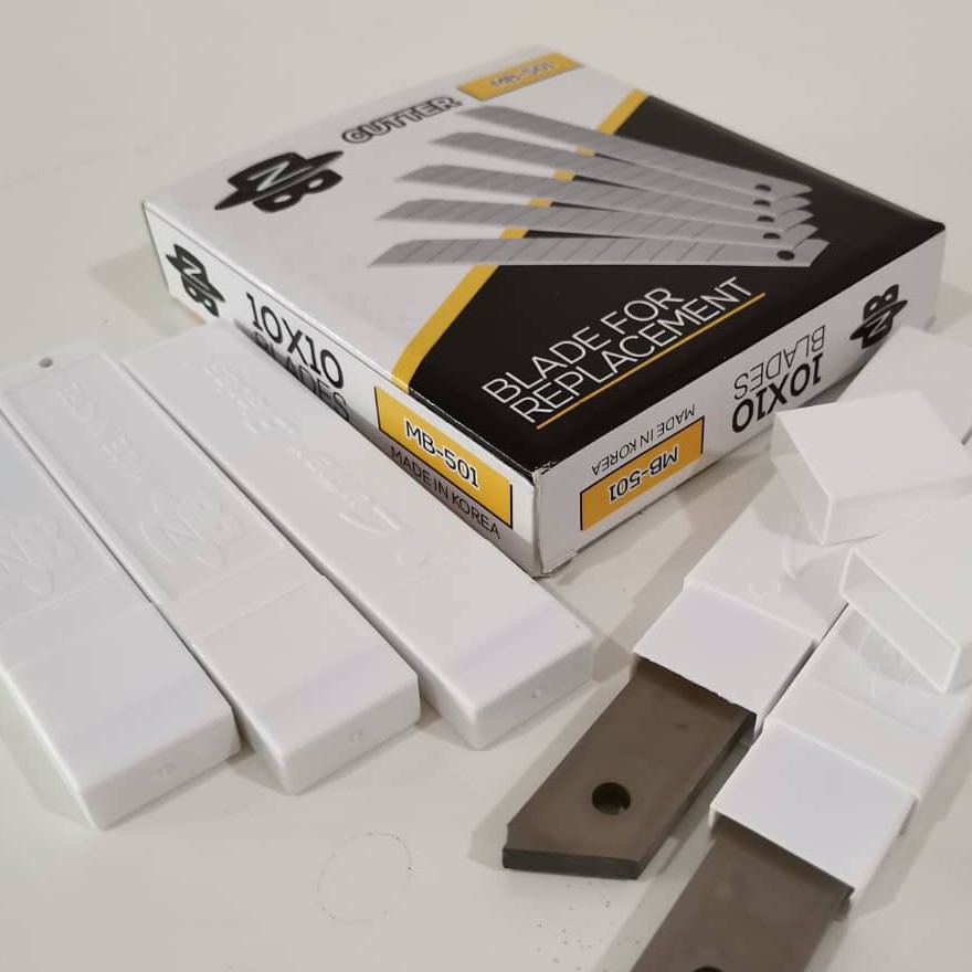 MB-501 ZORRO CUTTER KNIFE 10PCS ( BIG ) MB-501 ZORRO 大刀片心 / 大刀片芯 10片装 ...