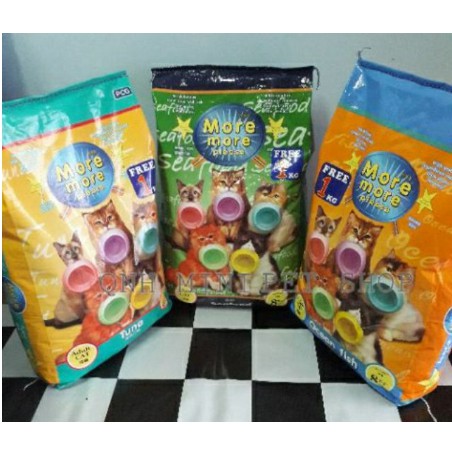 MORE-MORE CAT FOOD REPACK 1 KG | Shopee Malaysia