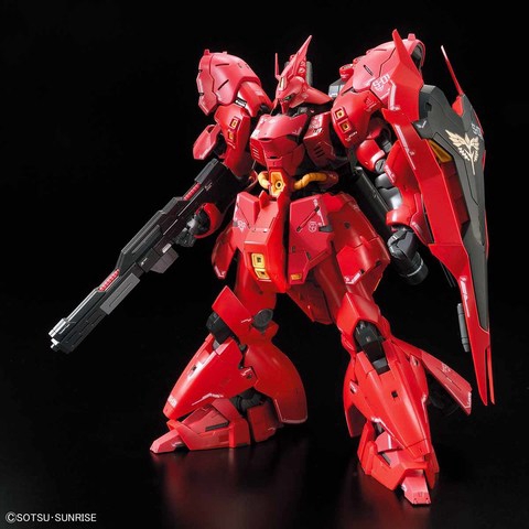 RG Sazabi Bandai Real Grade 1/144 Model Kit Gunpla Gundam Gang | Shopee ...