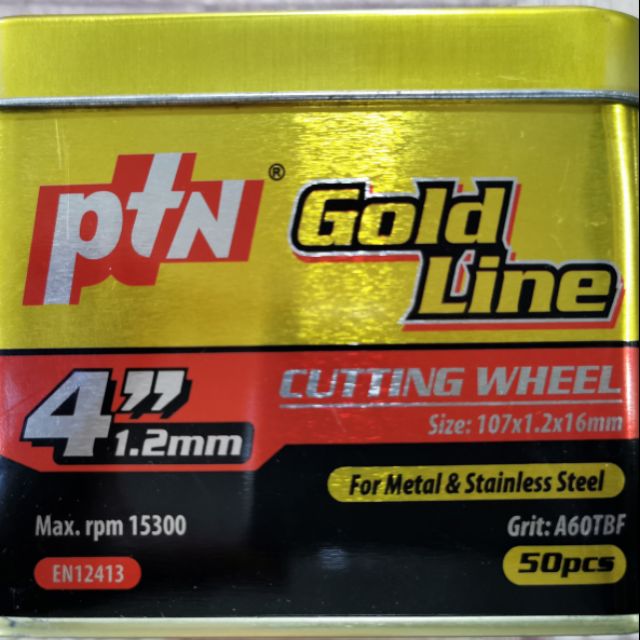 PTN GOLD LINE CUTTING DISC 4