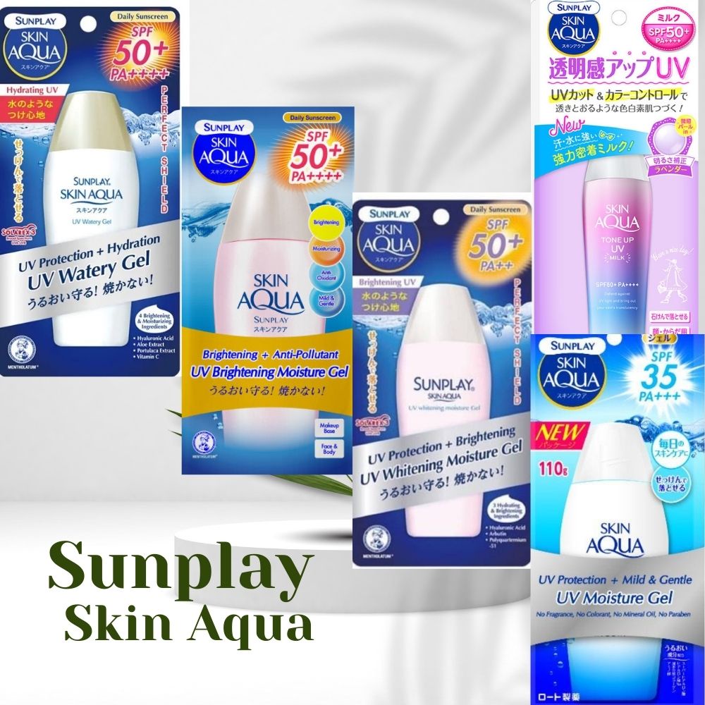 Sunplay Skin Aqua UV Whitening Moisture Gel UV Watery Gel SPF 50PA UV milk 40g SPF50