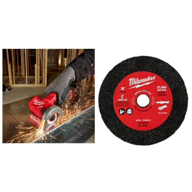 4932464717 MILWAUKEE 3” METAL CUT OF WHEEL ( 3PC/PKT ) Shopee Malaysia