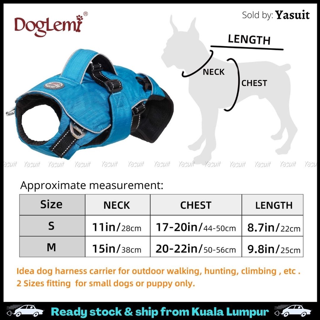 Dog Bag Carrier Cat Backpack Branded Doglemi Premium Sling Bag Multiple ...