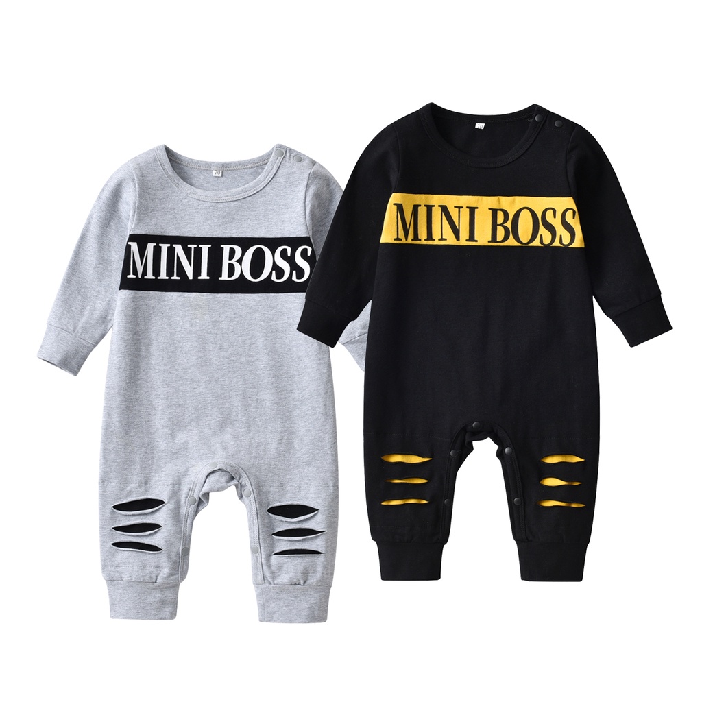 Fashion Newborn One Piece Clothing Infant Romper Baby Jumpsuit Boys Clothes Casual Full Sleeve