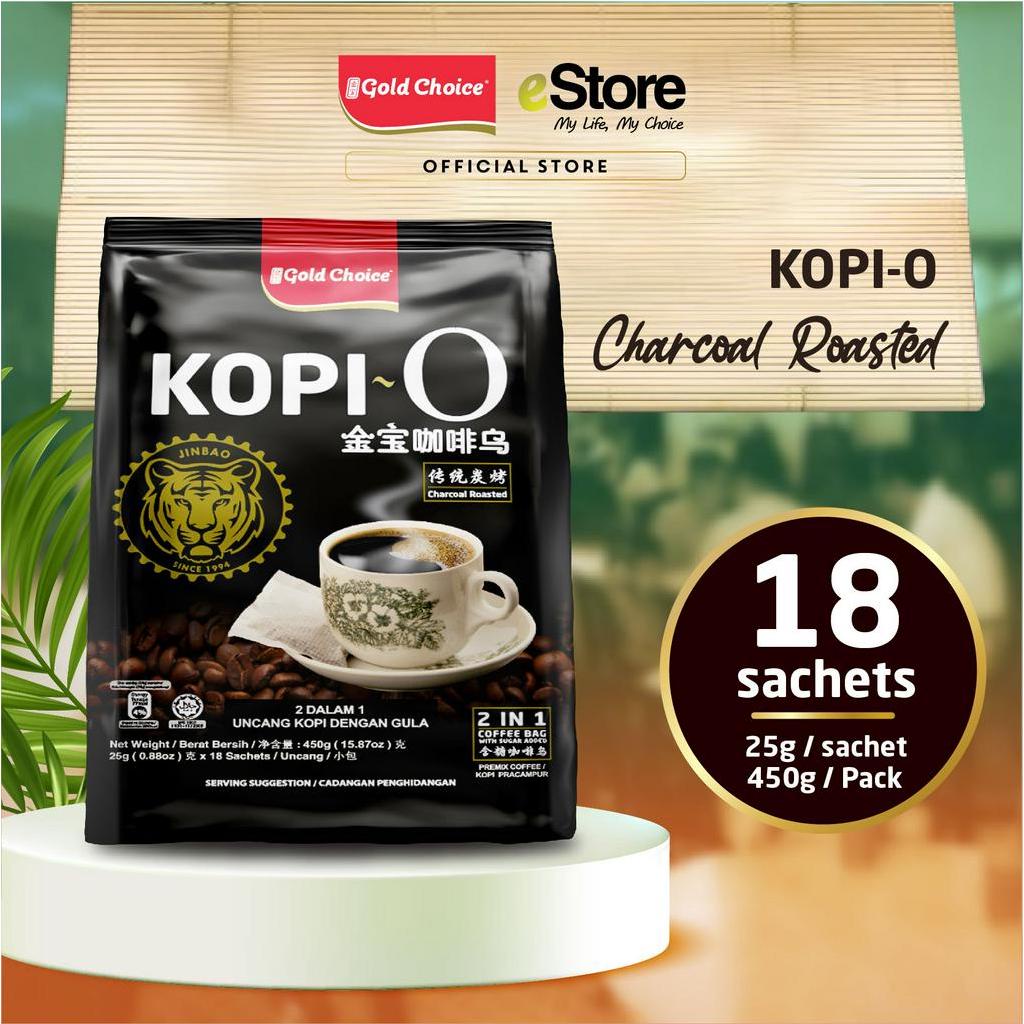 GOLD CHOICE Kopi O/Black Coffee (25g x 18's) | Shopee Malaysia