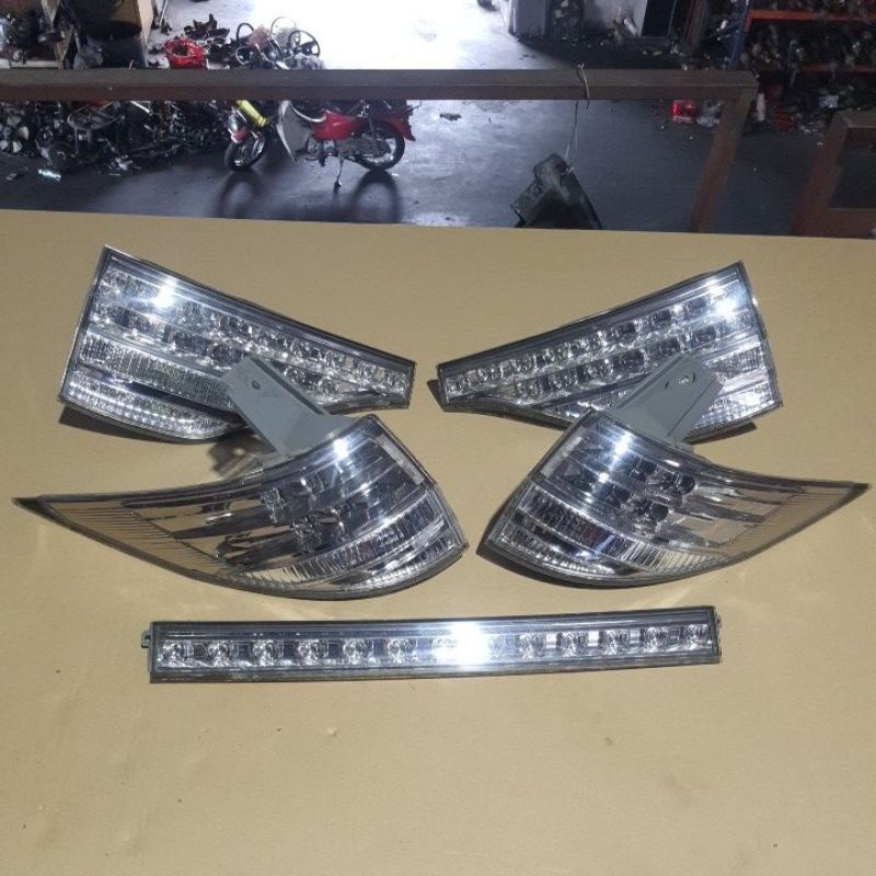 TOYOTA ESTIMA PFL ACR50 GSR50 TAIL LAMP 1SET (CLEAR)(ICHIKOH) | Shopee ...