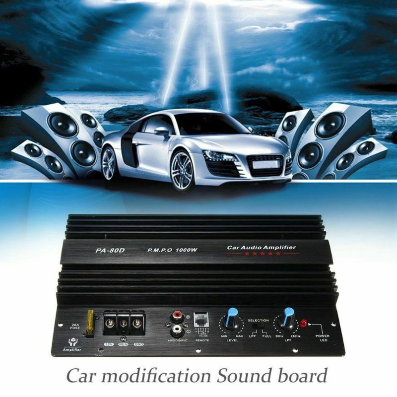 Dou 1 PA-80D Car Subwoofer Power Amplifier Motherboard | Shopee Malaysia