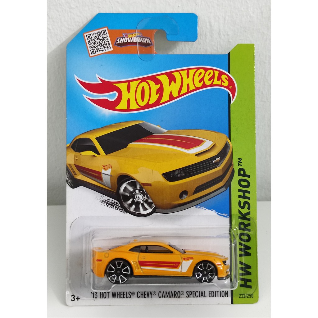 Hot Wheels Chevy Camaro Special Edition Shopee Malaysia