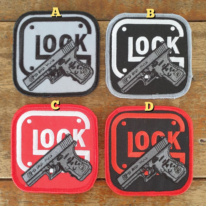 Glock Embroidery Patches 03 Ready Stock Shopee Malaysia 4640