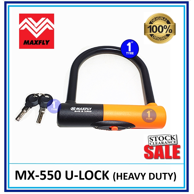MAXXIS MAXFLY MX550 U-LOCK/ U LOCK [U LOCK for Door/Motor/Bike/Cabinet ...