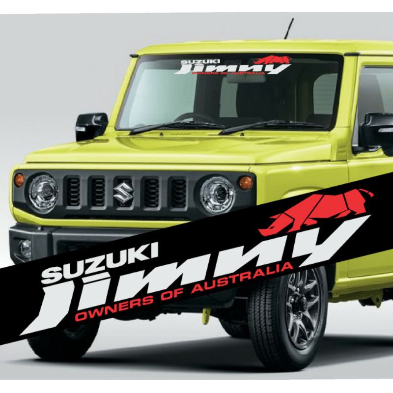 Jimny Owners Of Australia glass sticker | Shopee Malaysia