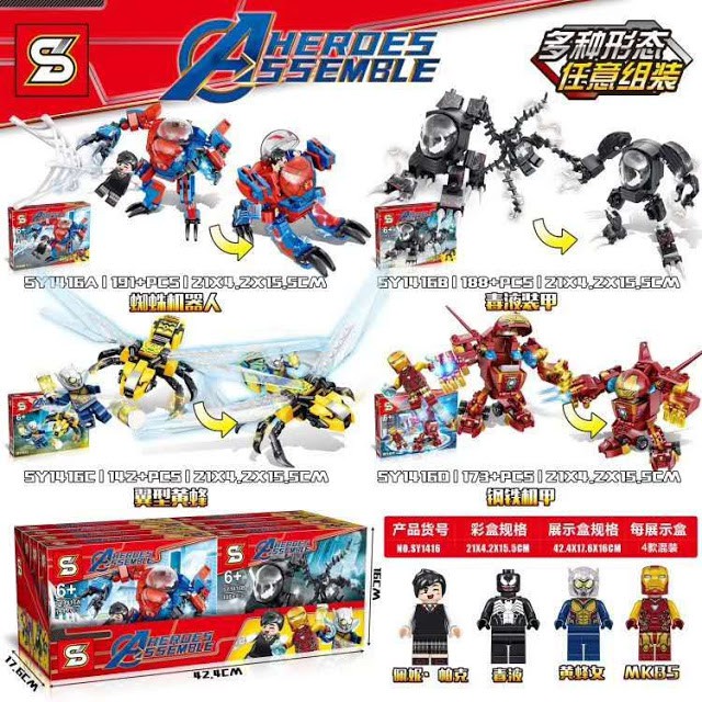 Lego sy heroes assemble sale